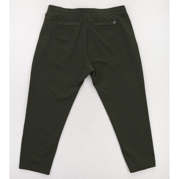 Public Rec All Day Every Day Joggers Pants Men's 42 X 28 Green Stretch Gym - Picture 2 of 9